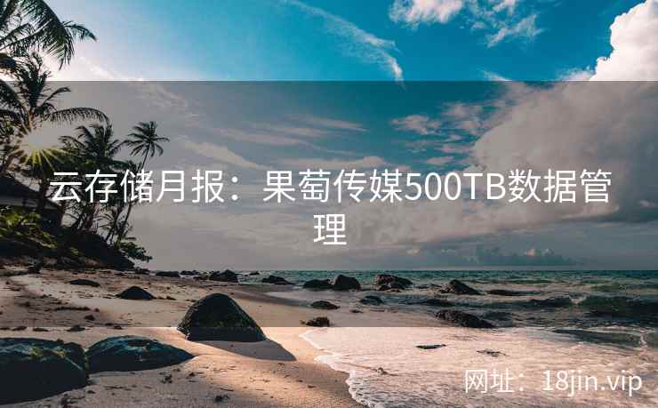 云存储月报：果萄传媒500TB数据管理