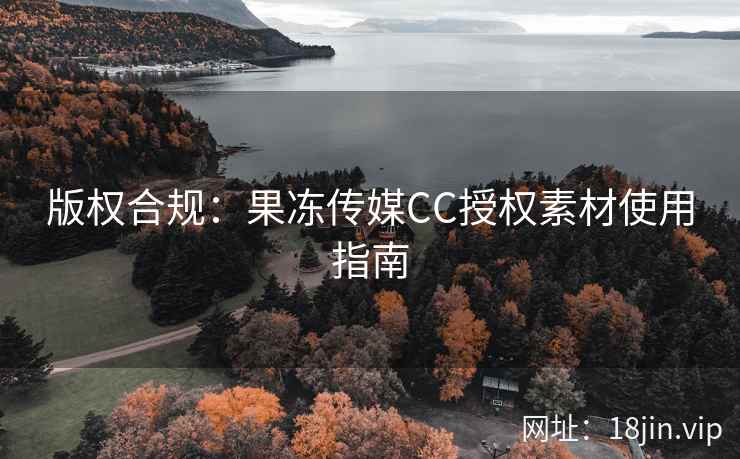 版权合规：果冻传媒CC授权素材使用指南