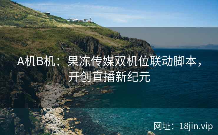A机B机：果冻传媒双机位联动脚本，开创直播新纪元